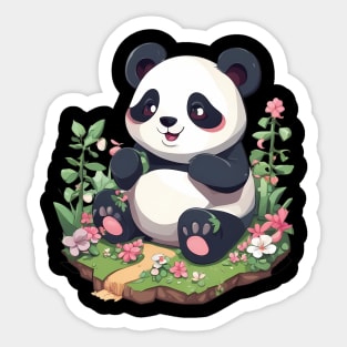 Fat Panda Sticker